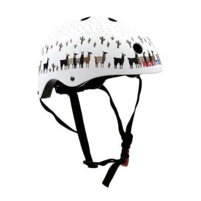 Casco Llama Bicicleta Niñas Patinete Scooter