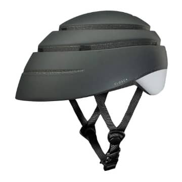casco helmet loop reflectante negro