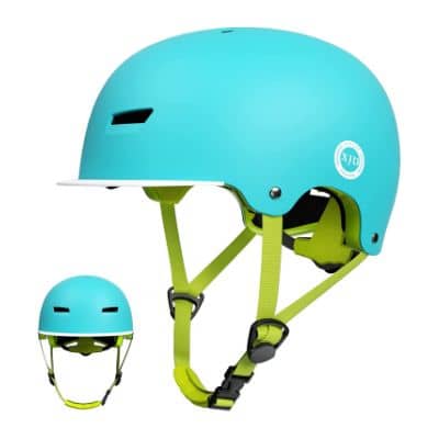 XJD Casco Bicicleta para Niñas con Visera Extraíble
