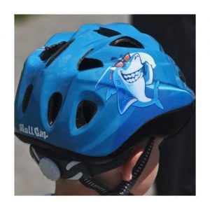 TIBURON SkullCap® Casco de Bicicleta para Niño y Niña