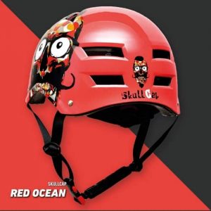casco-rojo-scullcap-red-ocean