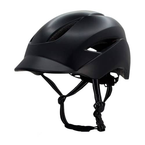 Casco de bicicleta con luz LED