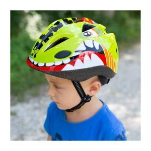 DINOSAURIO SkullCap® Casco Bici para Niños y Niñas de 2 a 7 años