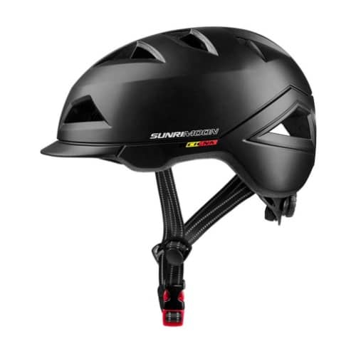 SUNRIMOON Casco de Bicicleta con Luz USB