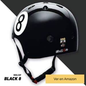 casco skate SkullCap black 8