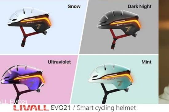 cascos inteligentes Livall bici evo21