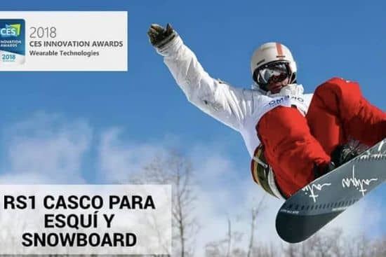 Casco smart snowboard  esquí RS1  Livall
