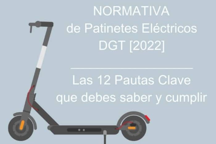 normativa patinetes electricos dgt 2022
